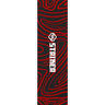 Striker 6.5" Stuntstep Griptape - Topo Swirl Red