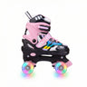 VENOR Ignite LED Quad Rolschaatsen - Black/Pink