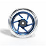 Striker Lux Spoked Clear PU 110mm Scooter Wielen - Clear/Blue