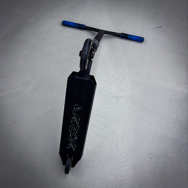 Striker Panda Custom Løbehjul - Black/Blue-ScootWorld.dk