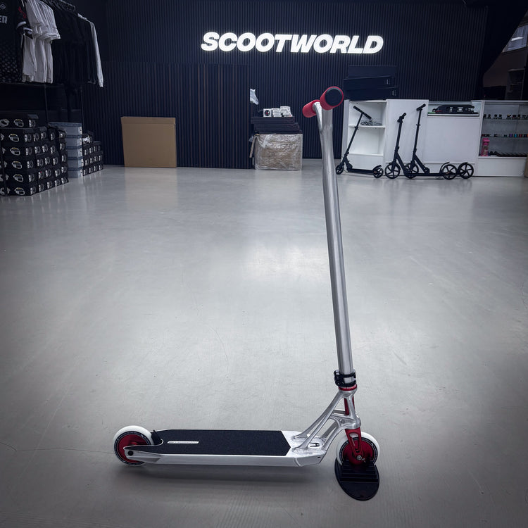Ethic Silver/Red Custom Løbehjul - Silver/Red-ScootWorld.dk