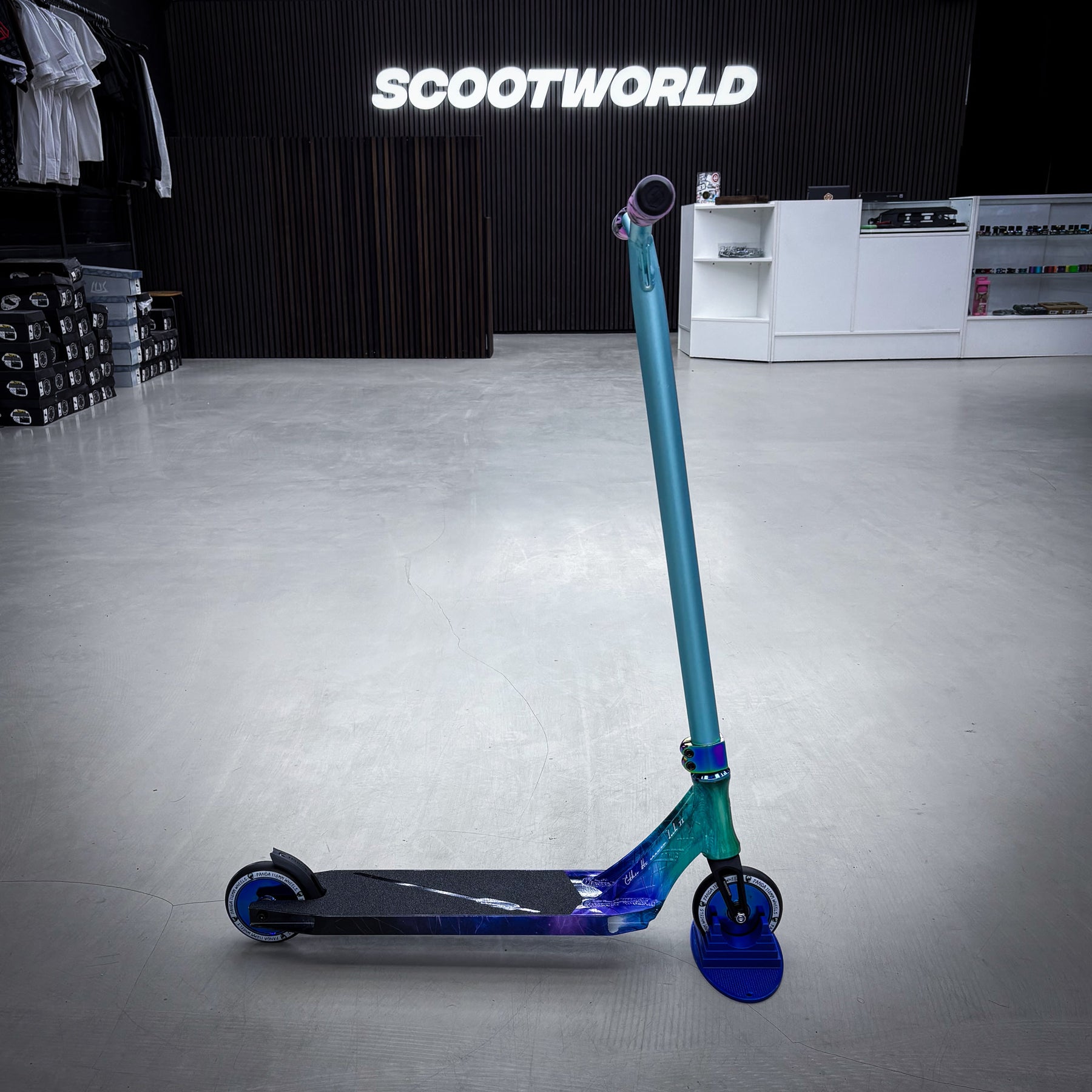 Striker Ethic Erawan Custom Løbehjul - Blue/Purple-ScootWorld.dk