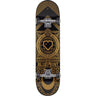 Blueprint Home Heart Complete Skateboard - Black/Gold