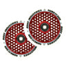 Root Honeycore White 110mm Stuntstep Wielen 2-pack - Red
