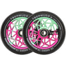 Oath Bermuda 110MM Scooter Wielen 2-Pack - Green/Pink