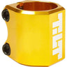 Tilt Classic Double Clamp for Scooter - Gold