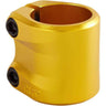 Tilt Sculpted Double Clamp Stuntstep Clamps - Gold