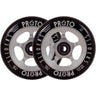 Proto Sliders Stuntstep Wielen 2-Pack - Black/Raw