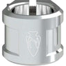 North Axe V2 Double Scooter Clamp - Silver