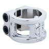 Oath Cage V2 Alloy 2 Bolt Double Scooter Clamp - Silver