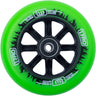 Longway Tyro Stuntstep Wheel - Green/Black Flame