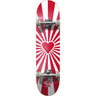 Heart Supply Burst Logo Complete Skateboard - Red