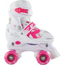 Roces Quaddy 2.0 Adjustable Quad Rolschaatsen (Kids) - White/Pink