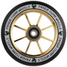Panda Spoked V2 110mm Scooter Wielen - Gold Chrome