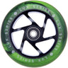 Striker Lux Spoked 110mm Stuntstep Wielen - Black/Lime