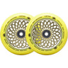 Root Lotus Stuntstep Wielen 2-Pack - Radiant Yellow