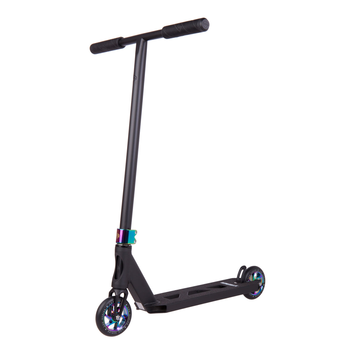 Striker Essential Stuntstep - Black/Rainbow
