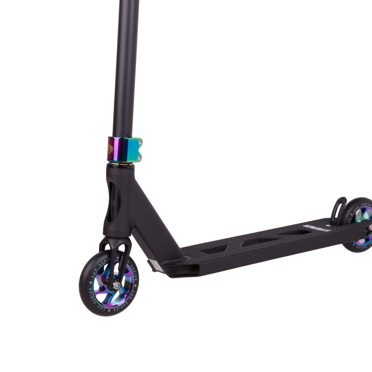 Striker Essential Stuntstep - Black/Rainbow