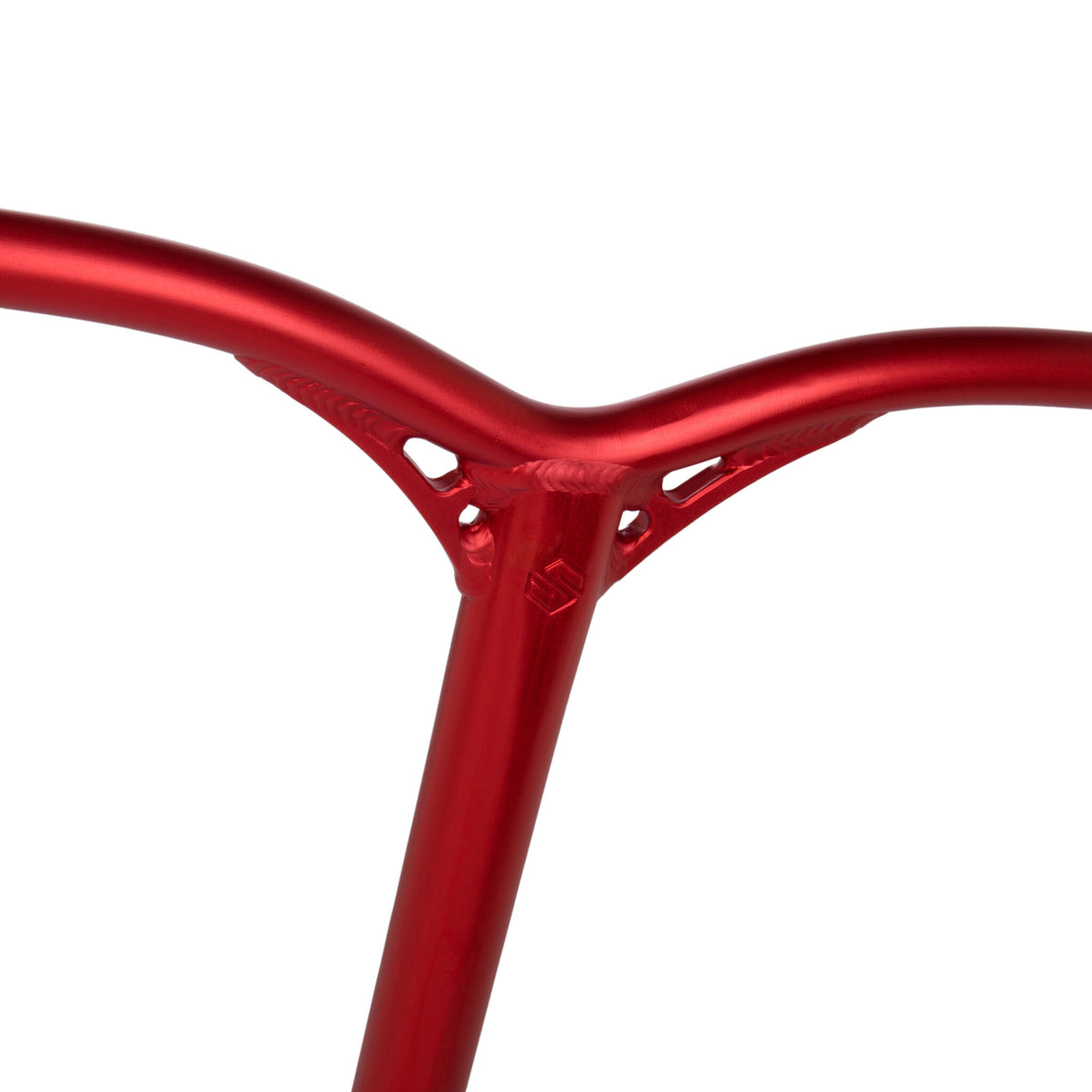 Striker Lux V2 Aluminium Stuntstep Bars - Red/Black