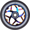 Striker Essence V3 Black PU 110mm Stuntstep Wielen - Blue Chrome