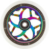 Striker Essence V3 White PU 110mm Stuntstep Wielen - Rainbow