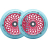 Root Lotus Stuntstep Wielen 2-Pack - Pink/Isotope