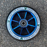 Panda Spoked V2 110mm Scooter Wielen - Blue Chrome