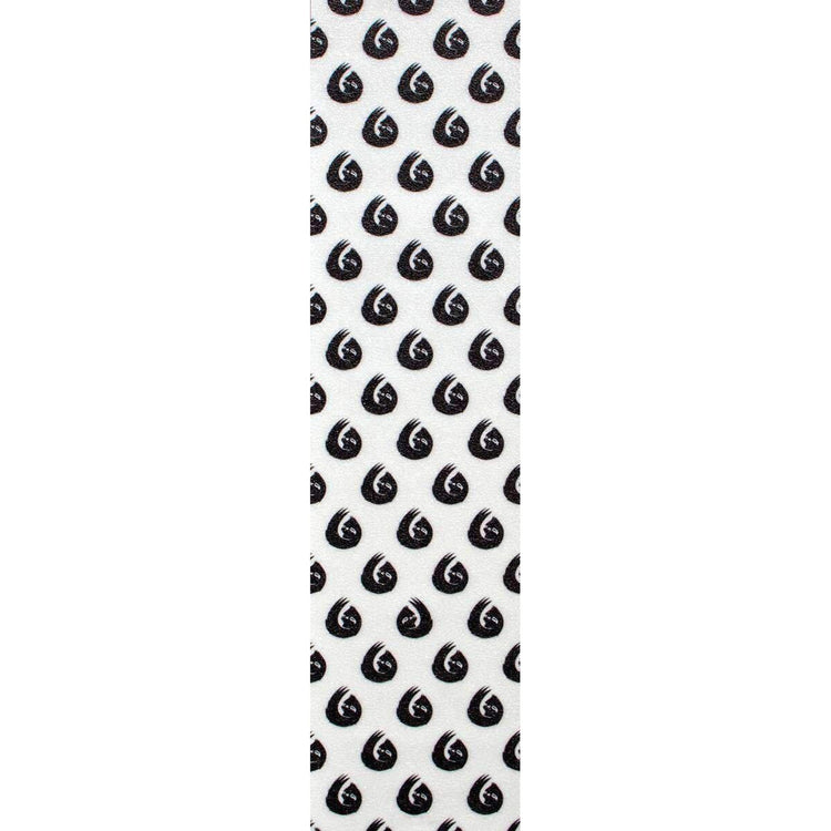 Hella Grip Sloth Dot Griptape Til Løbehjul - Black Sloths On White-ScootWorld.dk