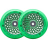 Root Lotus Stuntstep Wielen 2-Pack - Radiant Green