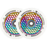 Root Honeycore White 110mm Stuntstep Wielen 2-pack - Rainbow